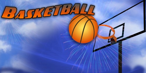Basketball Clouds - Sports Banner