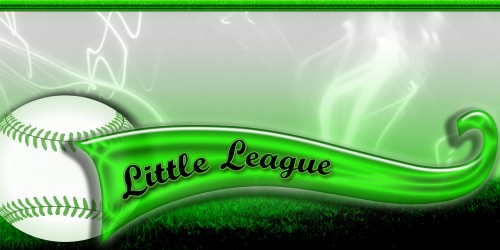 Green Softball Banner - Sports Banner