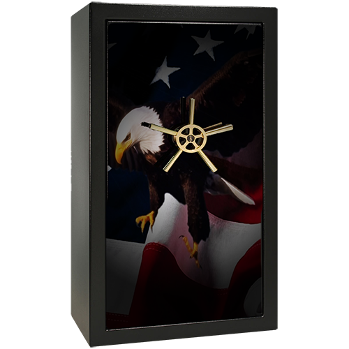 American Eagle Small Gun Safe Decal