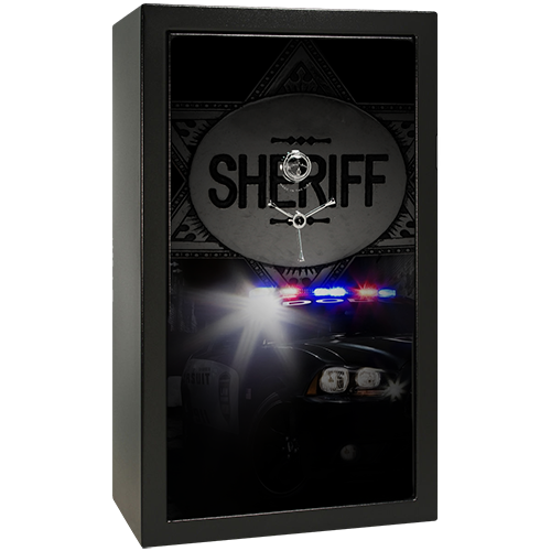 Deputy Sheriff Small Gun Safe Decal