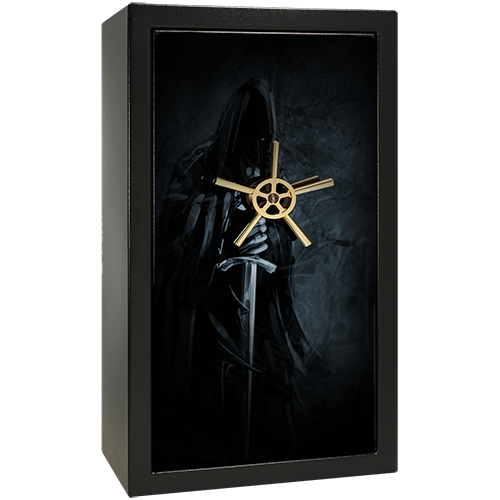 Grim Reaper Small Gun Safe Decal