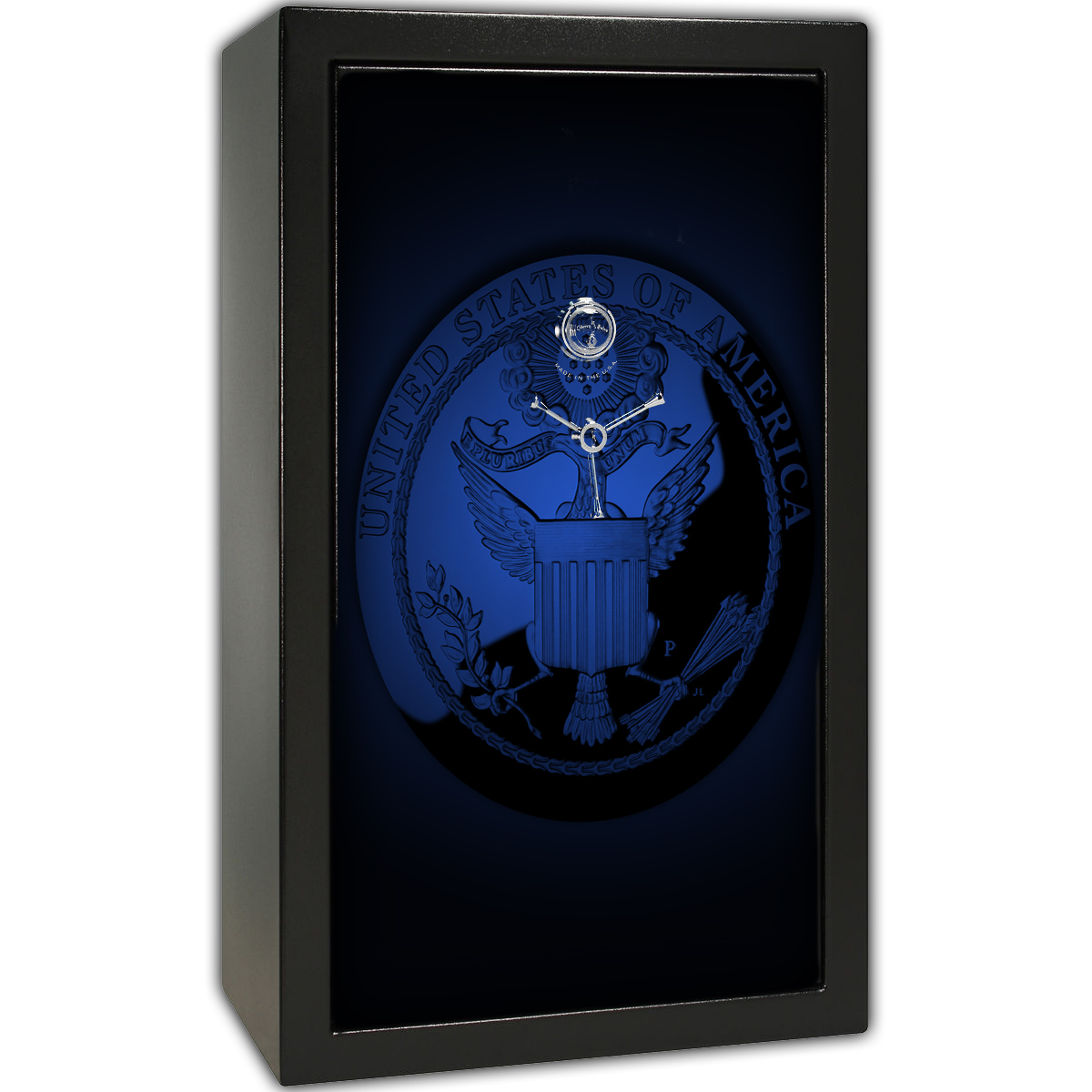 Gun Safe Decal - Large United States Seal Blue