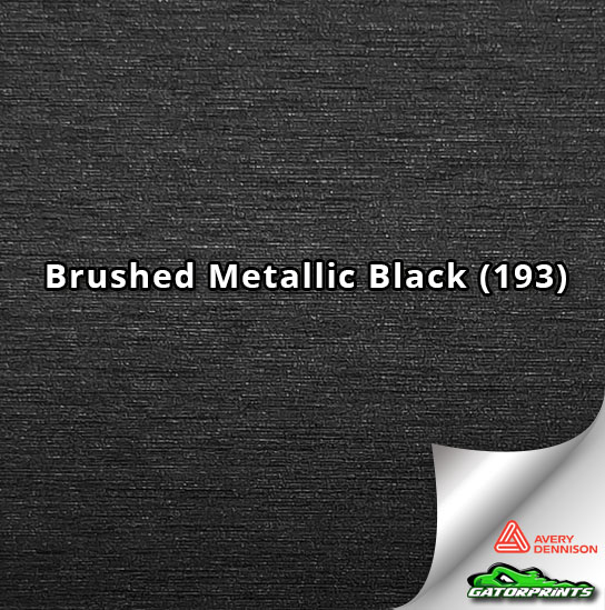 Brushed Metallic Black (193)