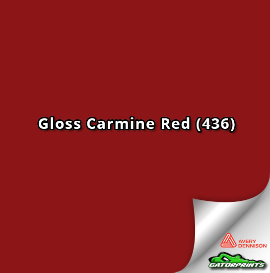 Gloss Carmine Red (436)