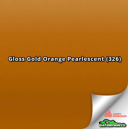 Gloss Gold Orange Pearlescent (326)