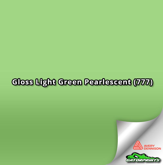 Gloss Light Green Pearlescent (777)