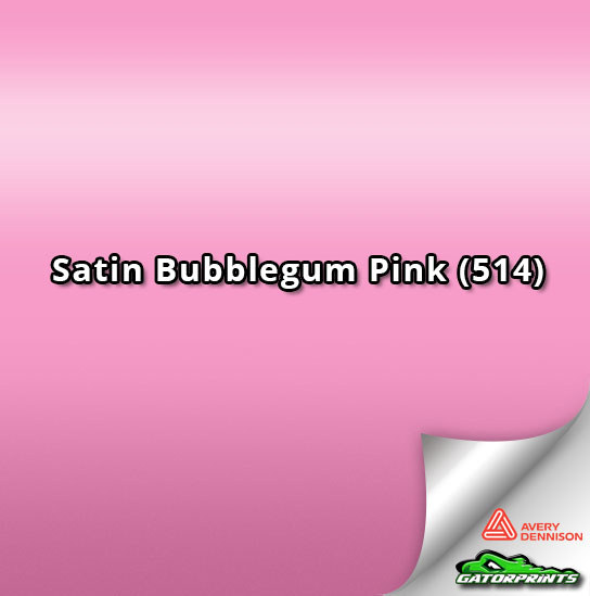 Satin Bubblegum Pink (514)