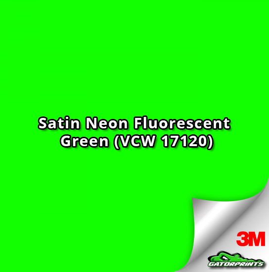 Satin Neon Fluorescent Green (VCW 17120)