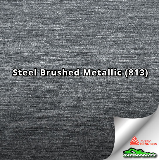 Steel Brushed Metallic (813)