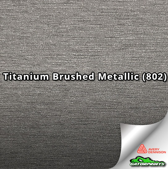 Titanium Brushed Metallic (802)