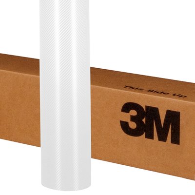 3M Wrap Film 1080-CF10 Carbon Fiber White