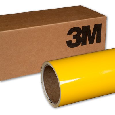3M Wrap Film 1080-G15 Gloss Bright Yellow
